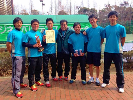 株式会社レック興発　テニスチームがビジネスパル・東京大会にて優勝