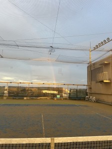 雨上がり【レックテニススクール】