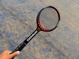 試し打ちしてみましょう【レックテニススクール】